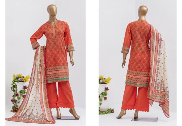 Zari Doriya Lawn Vol-6 By Malabis Zaman Textile - Image 2