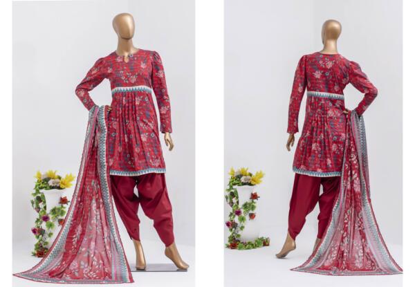 Zari Doriya Lawn Vol-6 By Malabis Zaman Textile - Image 3