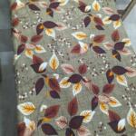 Autumnal Leaf Grommet Curtains (8 Rings)